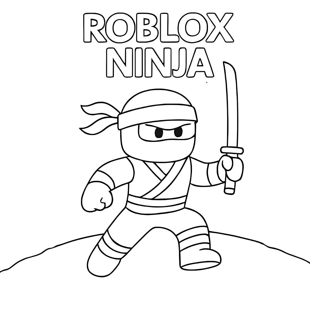 coloriage roblox
