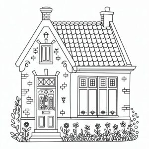 maison dessin simple