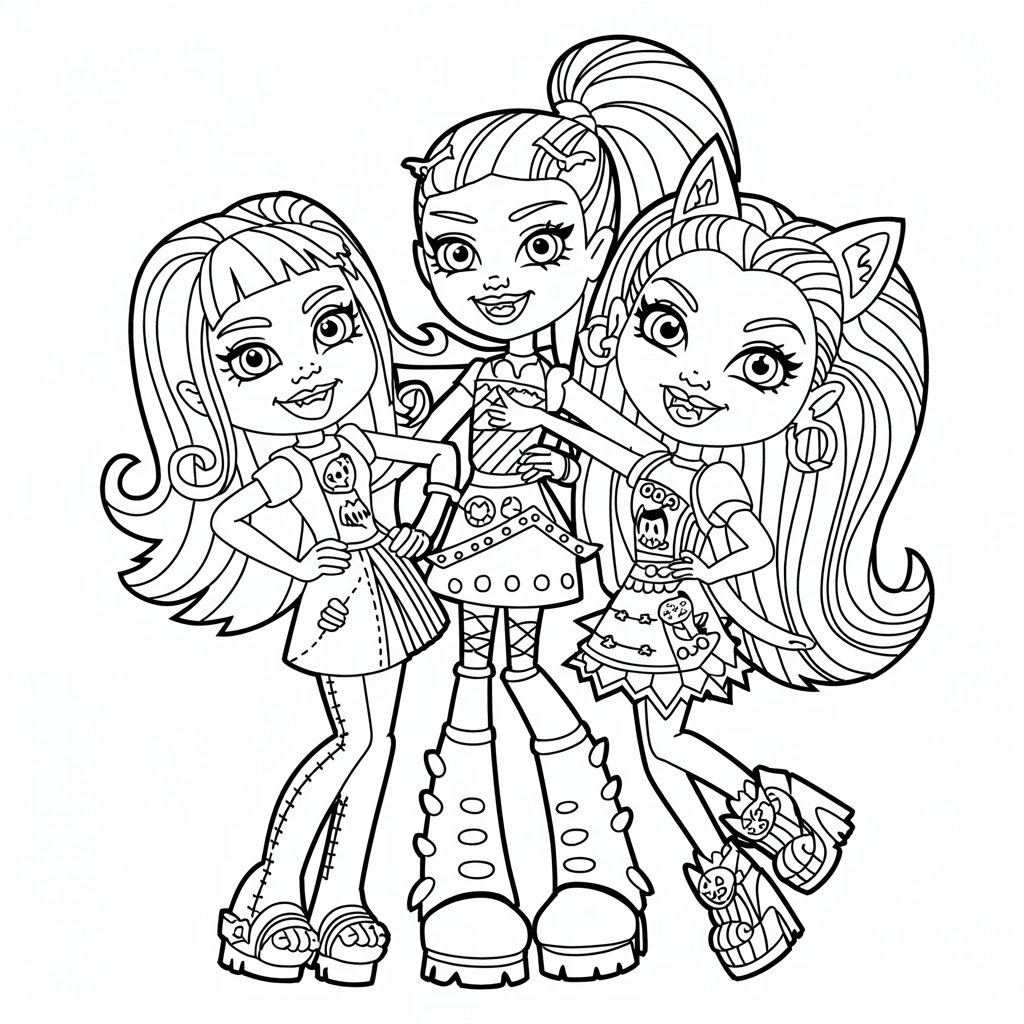 monster high coloriage à imprimer