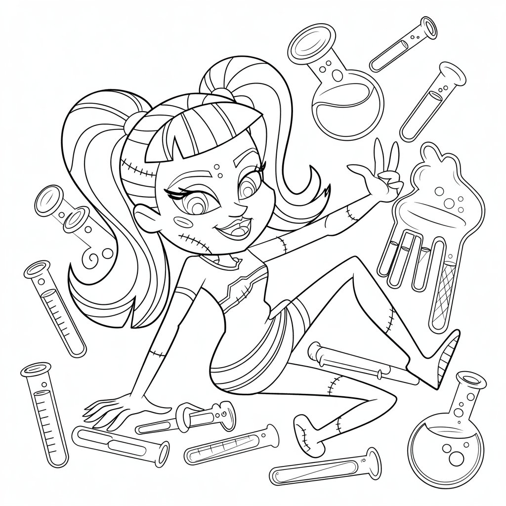 monster high coloriages à imprimer