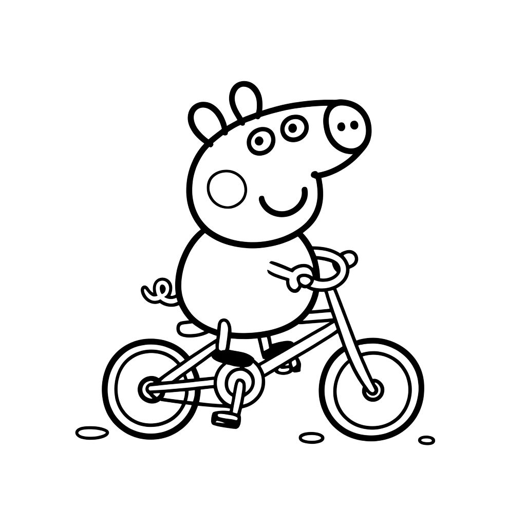 coloriage cochon