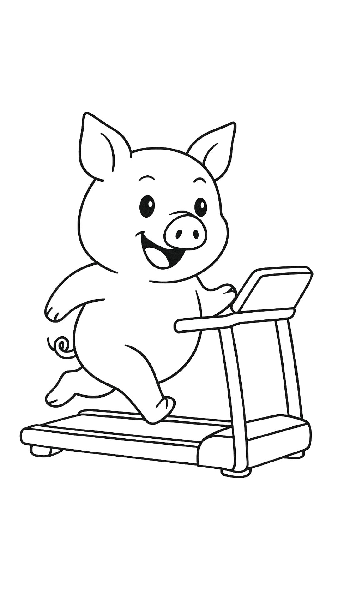 cochon coloriage