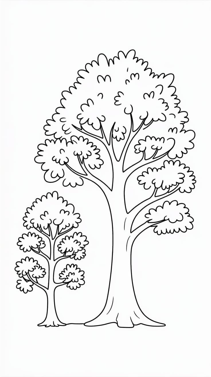 arbres dessin