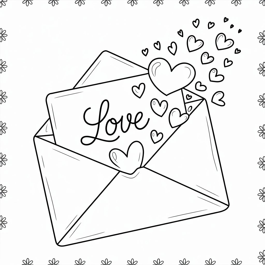 saint valentin dessin