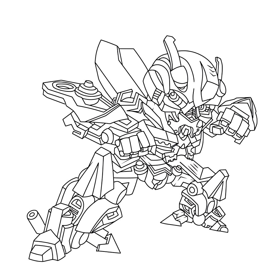 coloriage transformers