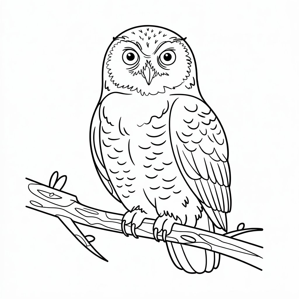 dessiner hibou