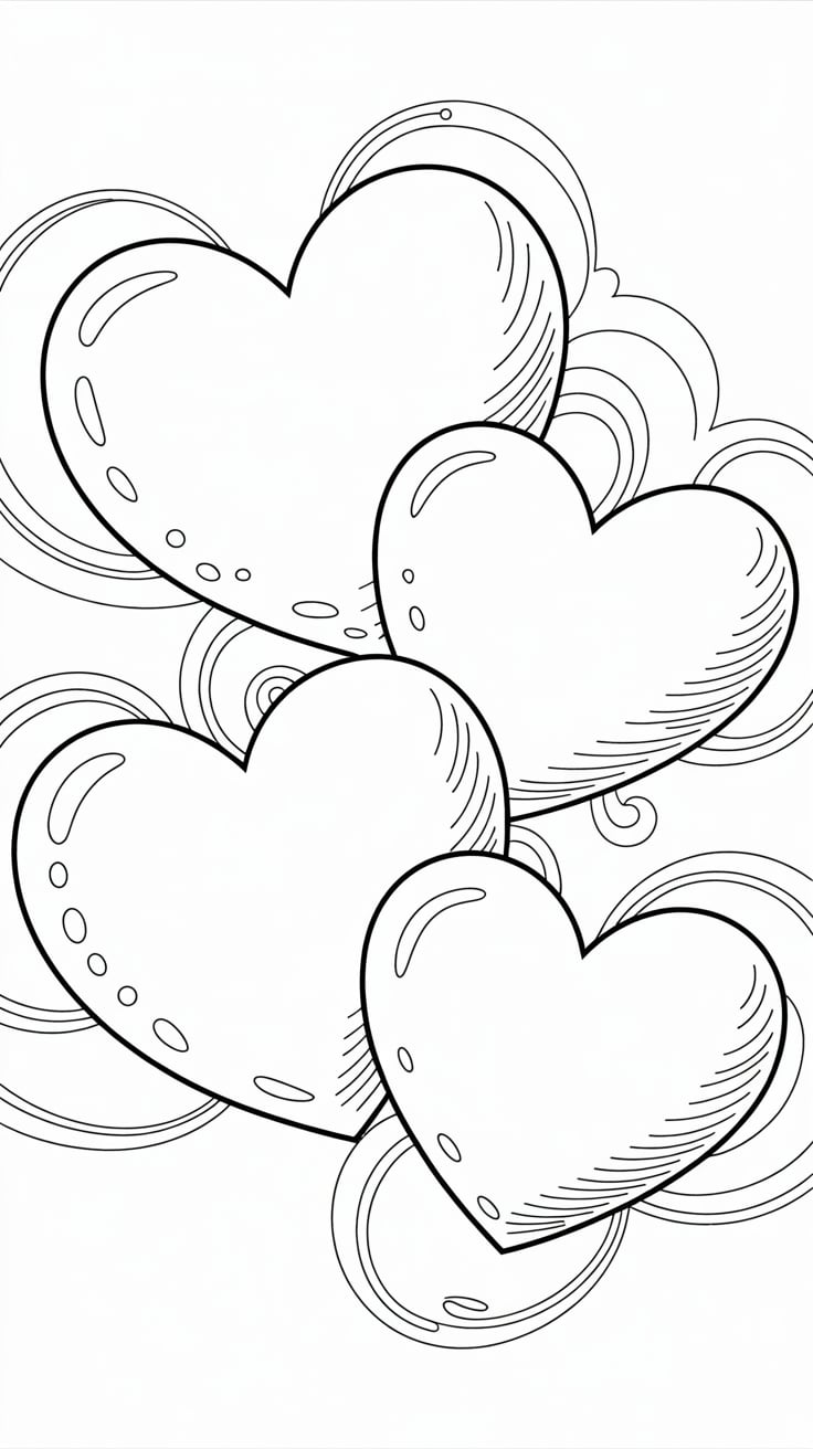 dessin facile saint valentin