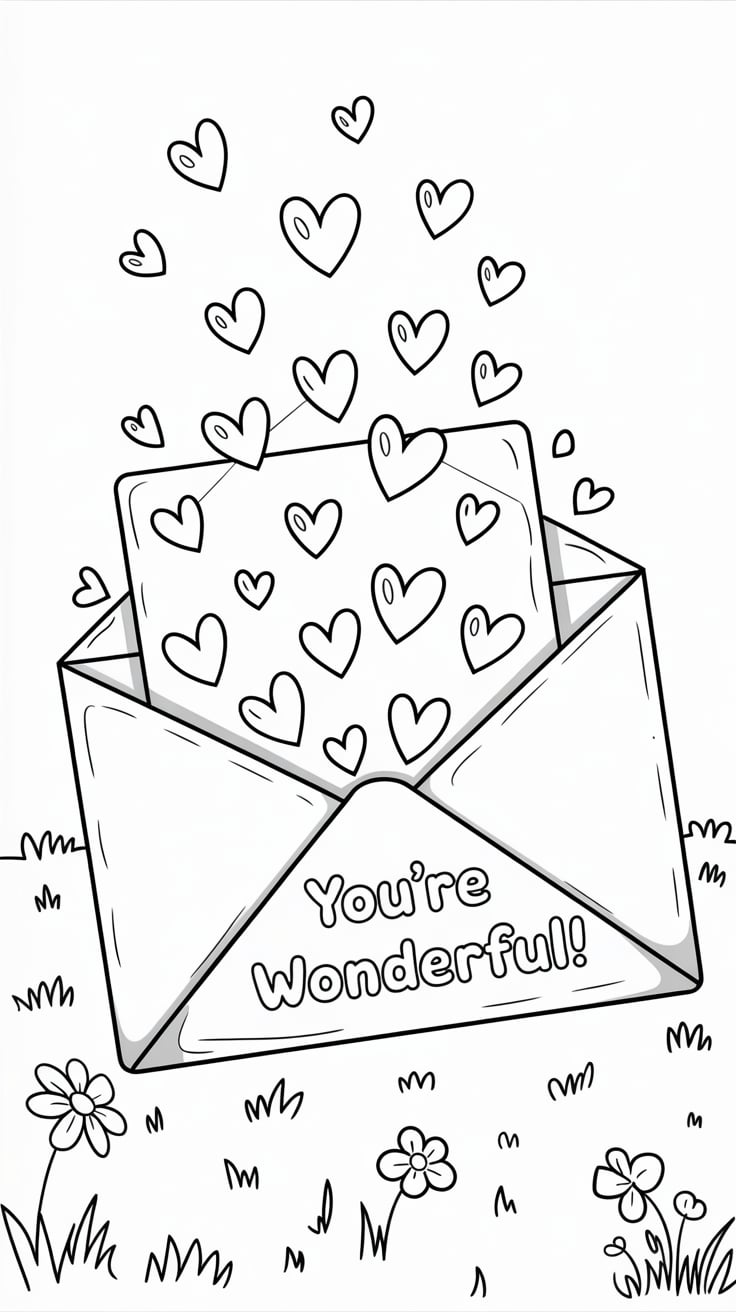 amour dessin saint valentin