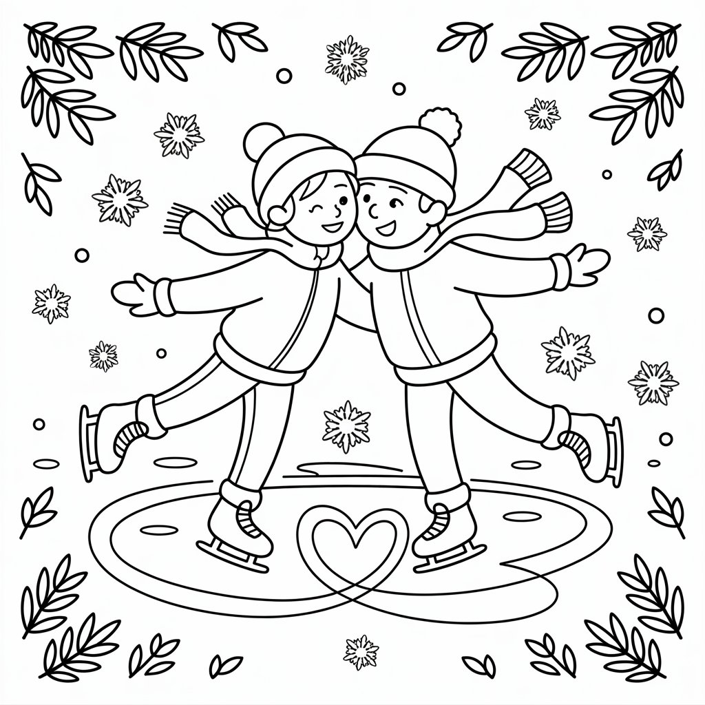 coloriage st valentin