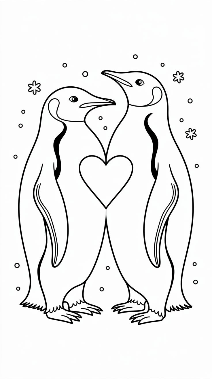 coloriage saint valentin à imprimer