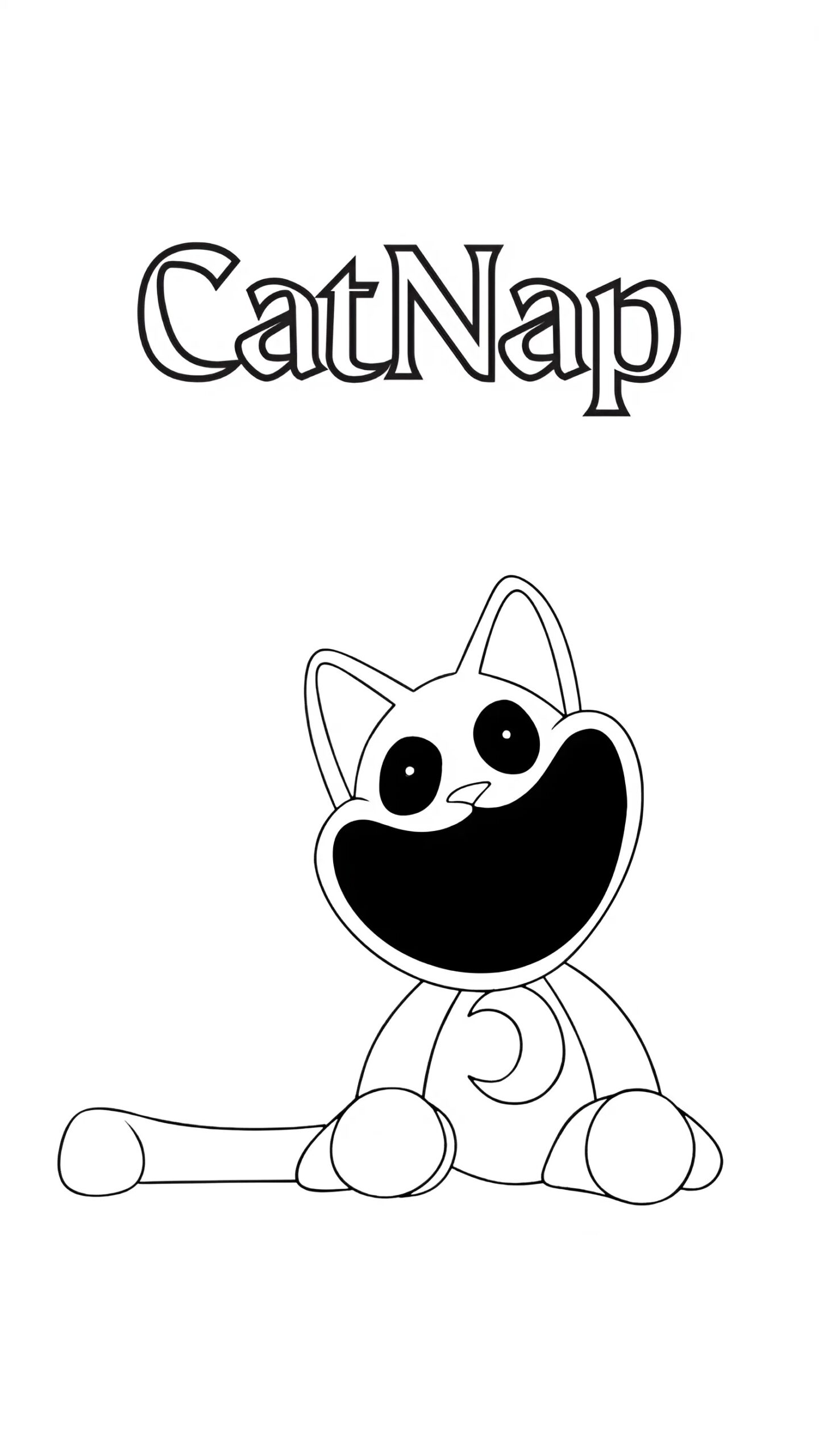 coloriage catnap