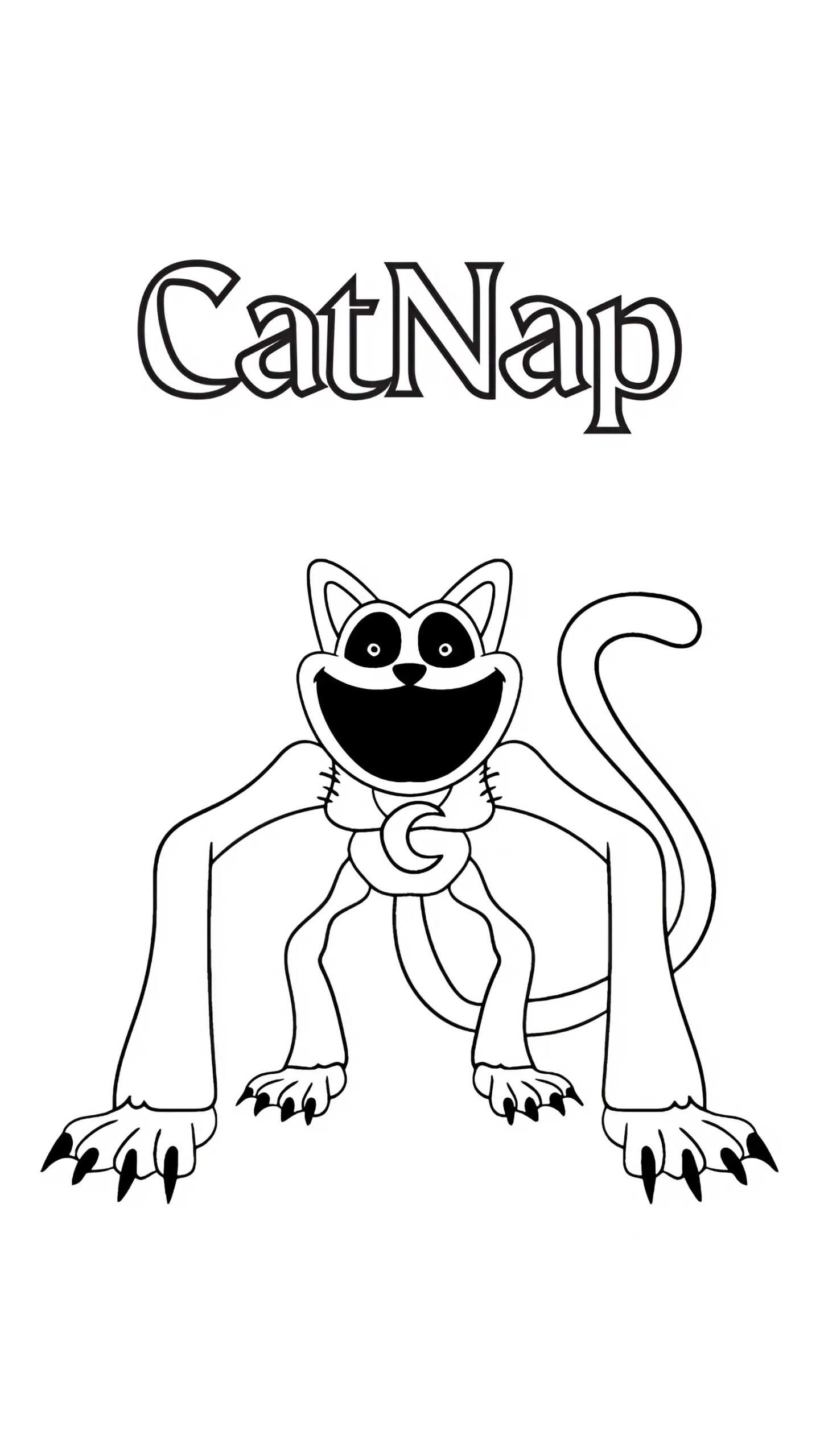 catnap dessin a imprimer