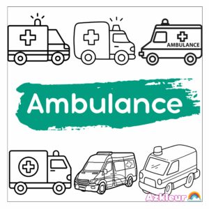 Ambulance Coloriage