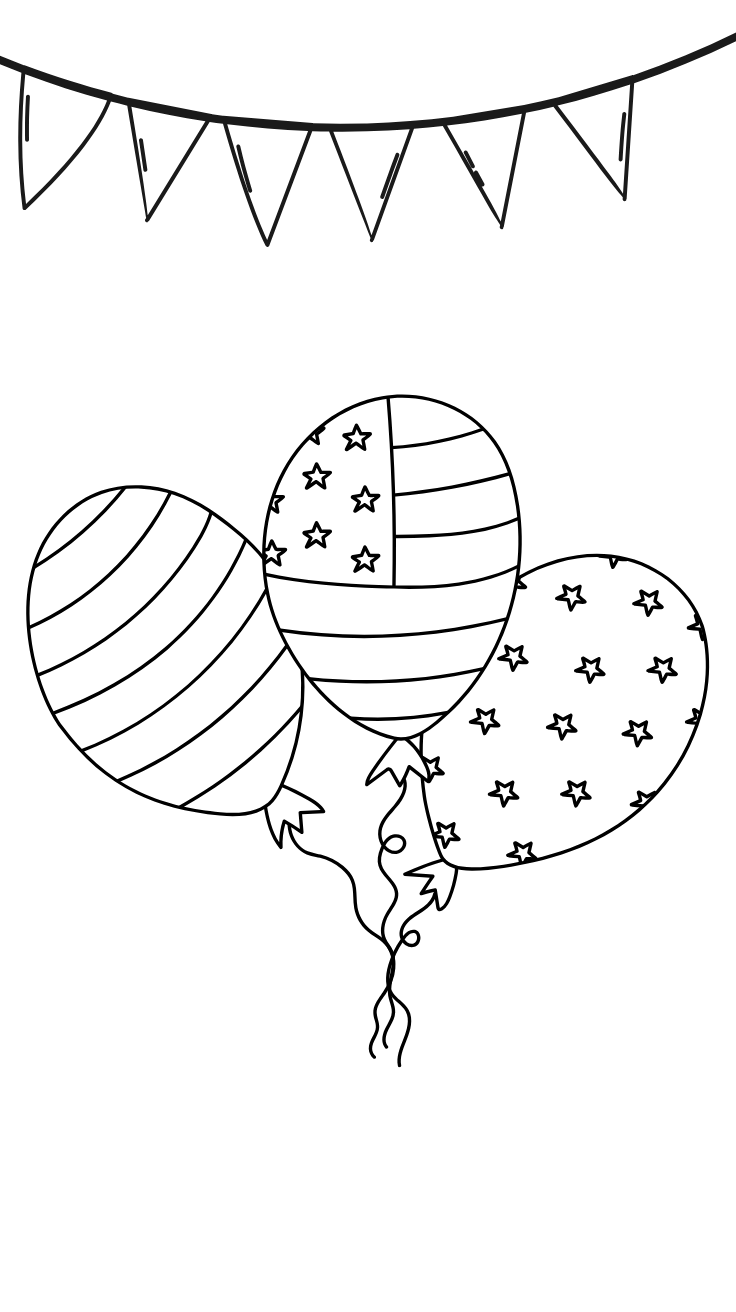 dessin ballons de baudruche