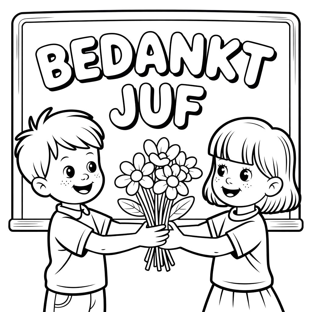 Coloriages "Merci" à imprimer