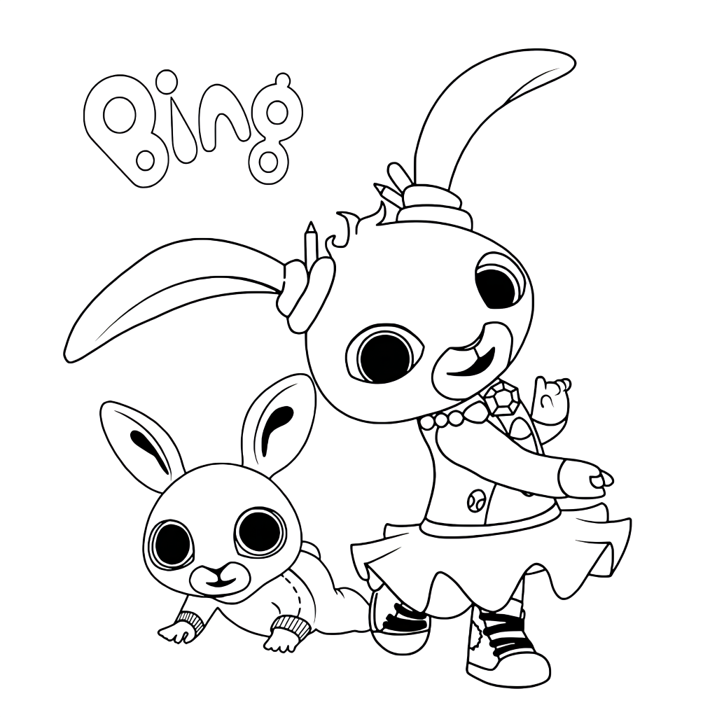 dessin animé de bing