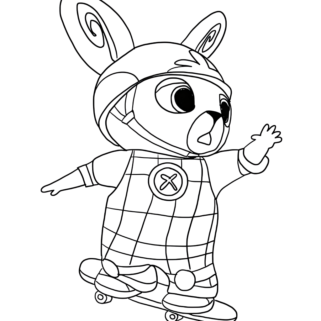 ane et lapin de bing dessin anime