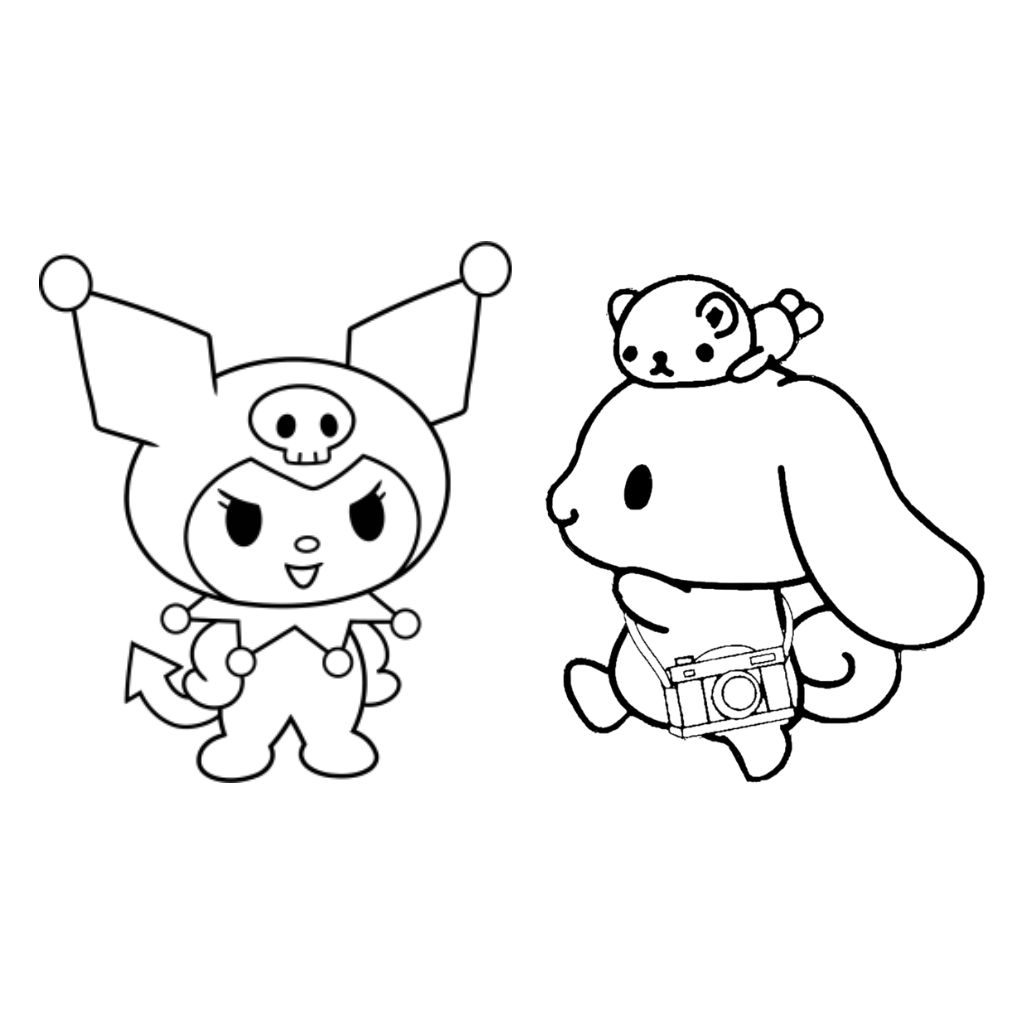 kawaii coloriage cinnamoroll