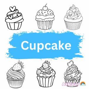 Coloriage Cupcake
