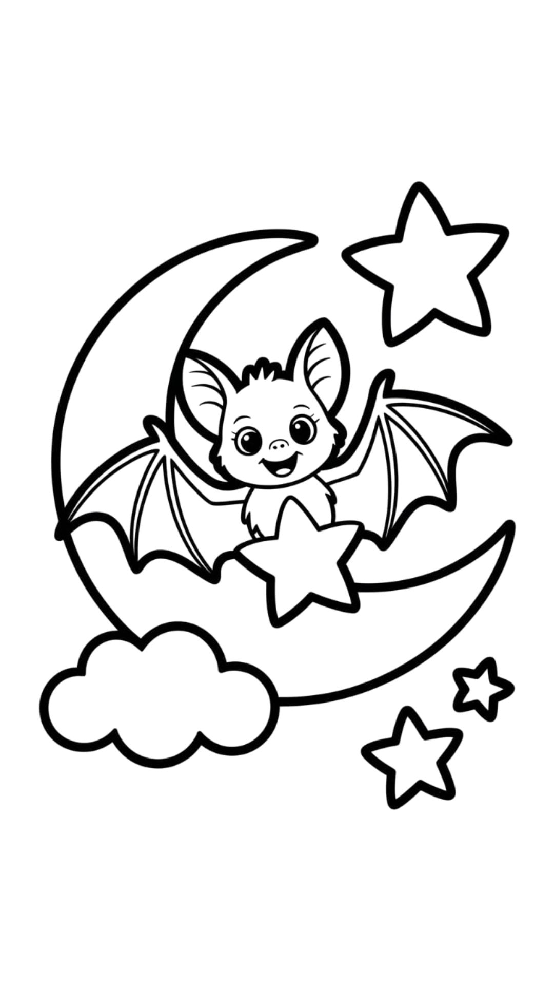 dessins chauve-souris facile