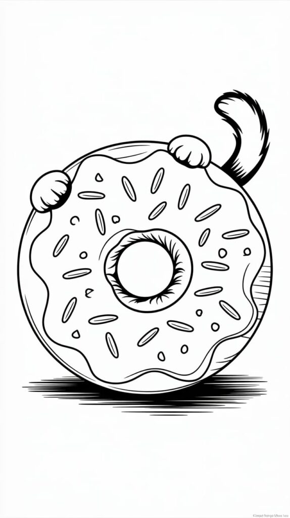 dessiner un donuts