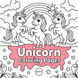 Coloriage Licorne