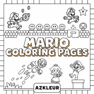 Coloriages Mario