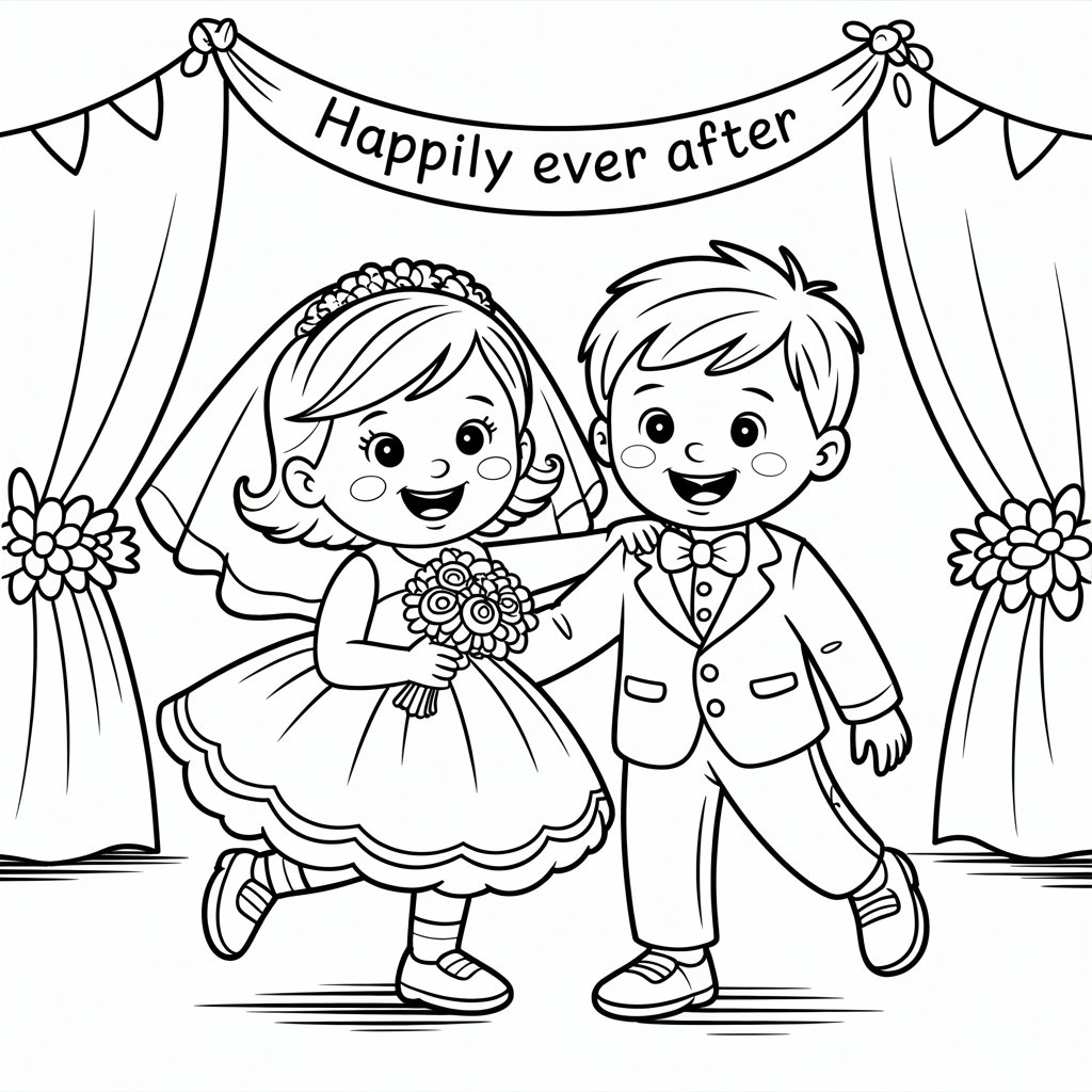 dessiner une robe de mariée