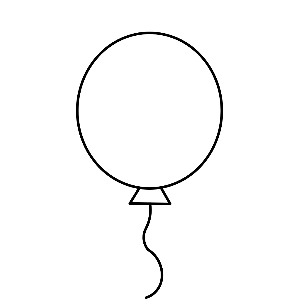 ballon dessin facile