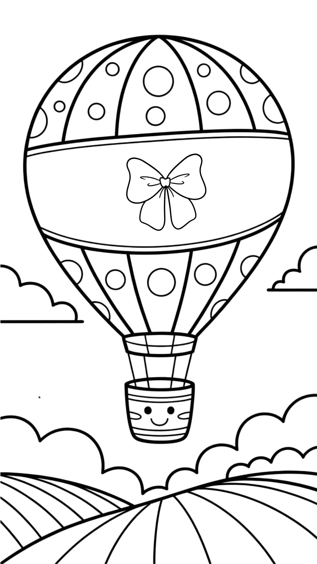 montgolfière dessins