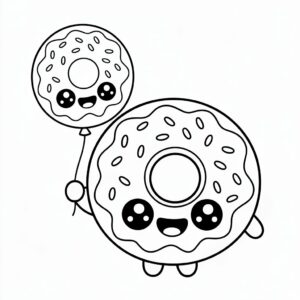 donuts dessin