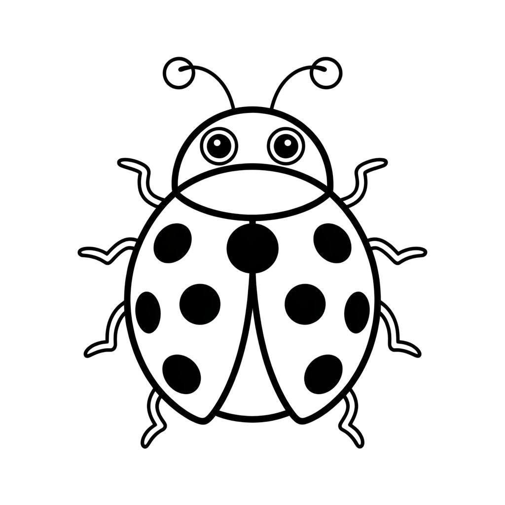 coccinelle coloriage imprimer