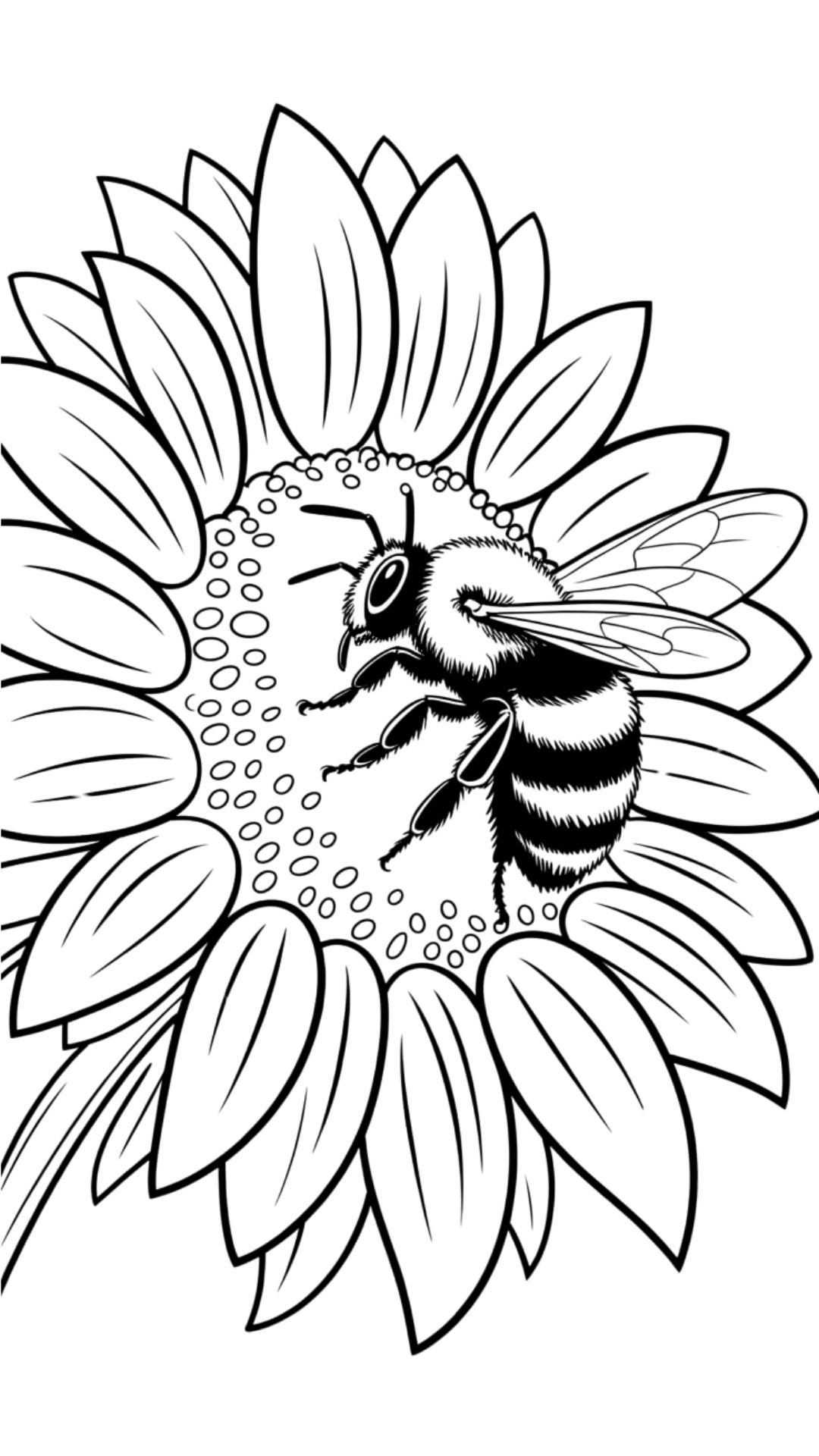 dessin abeilles