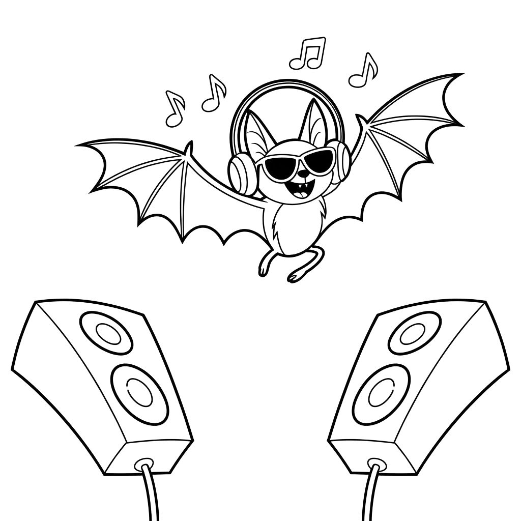 coloriages chauve souris