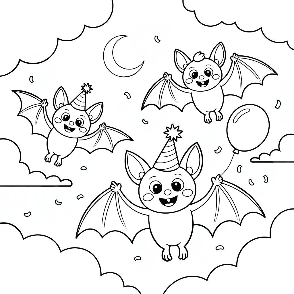 chauve-souris à dessiner