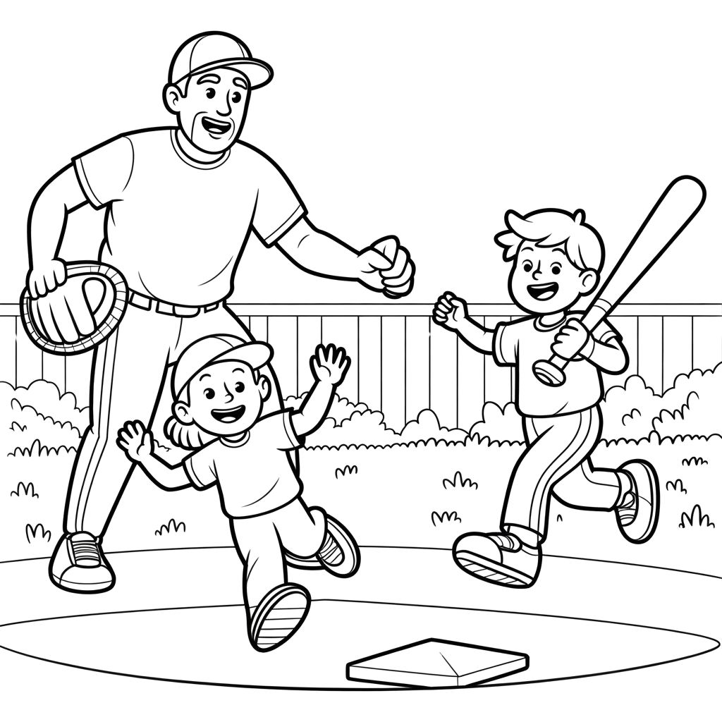 coloriage fête des pères à imprimer gratuit