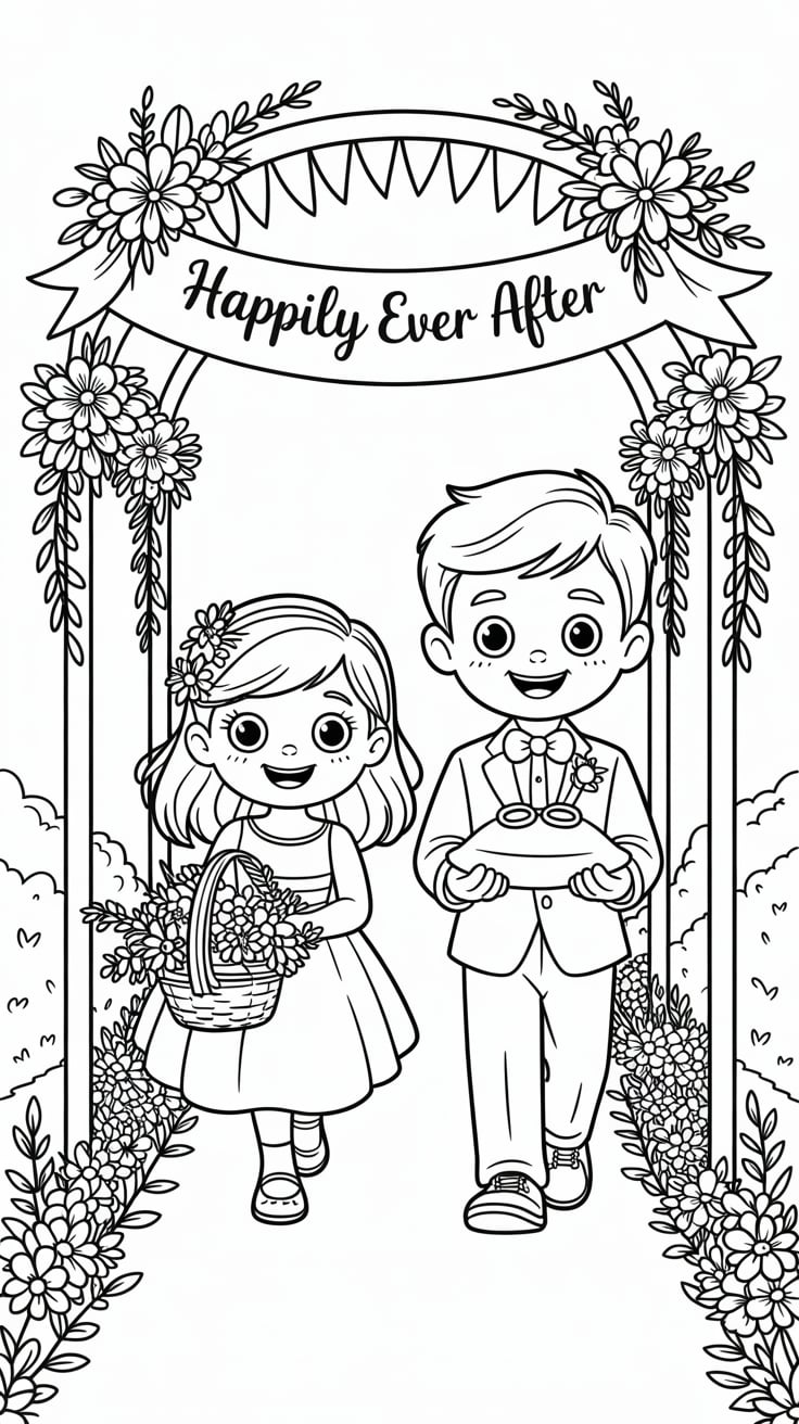 dessins mariés rigolos