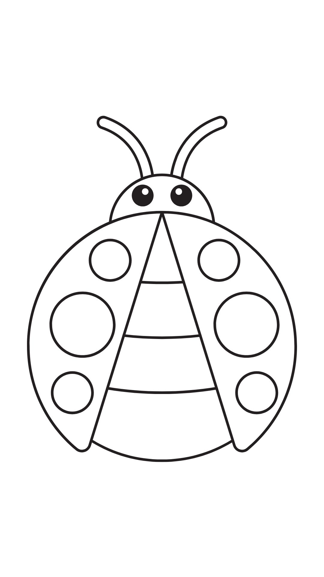 coloriage coccinelle couleur