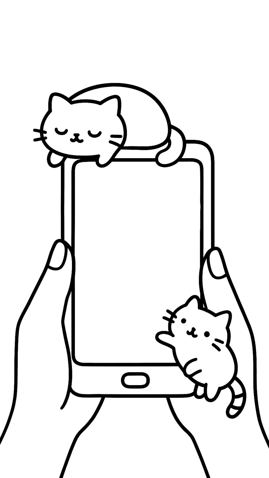 dessin de téléphone
