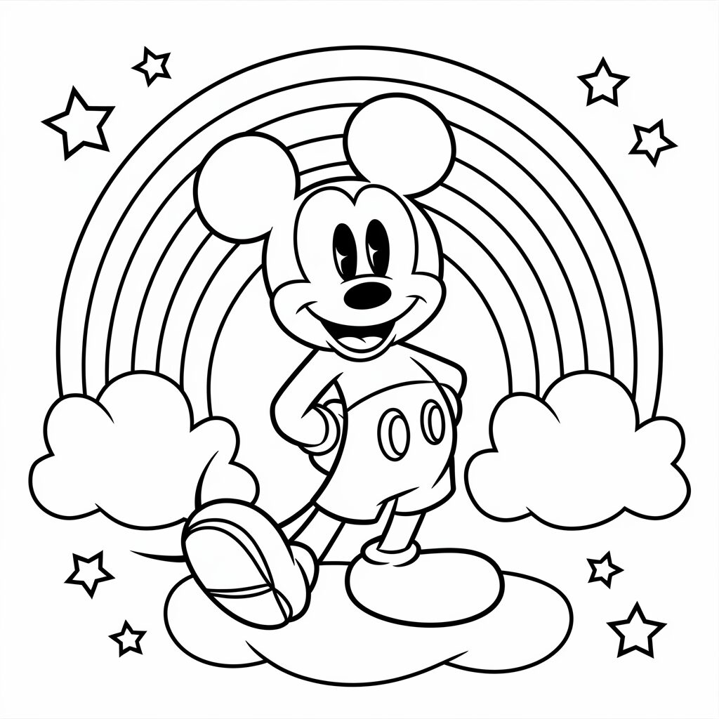 dessiner une souris facile