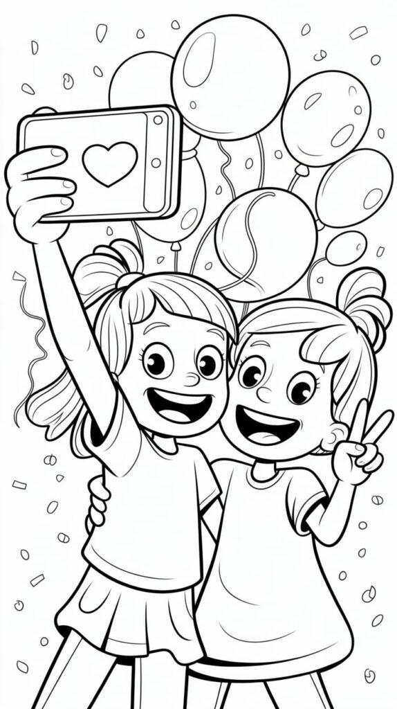 coloriage bff a 2
