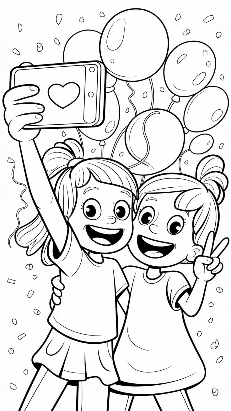 coloriage bff a 2