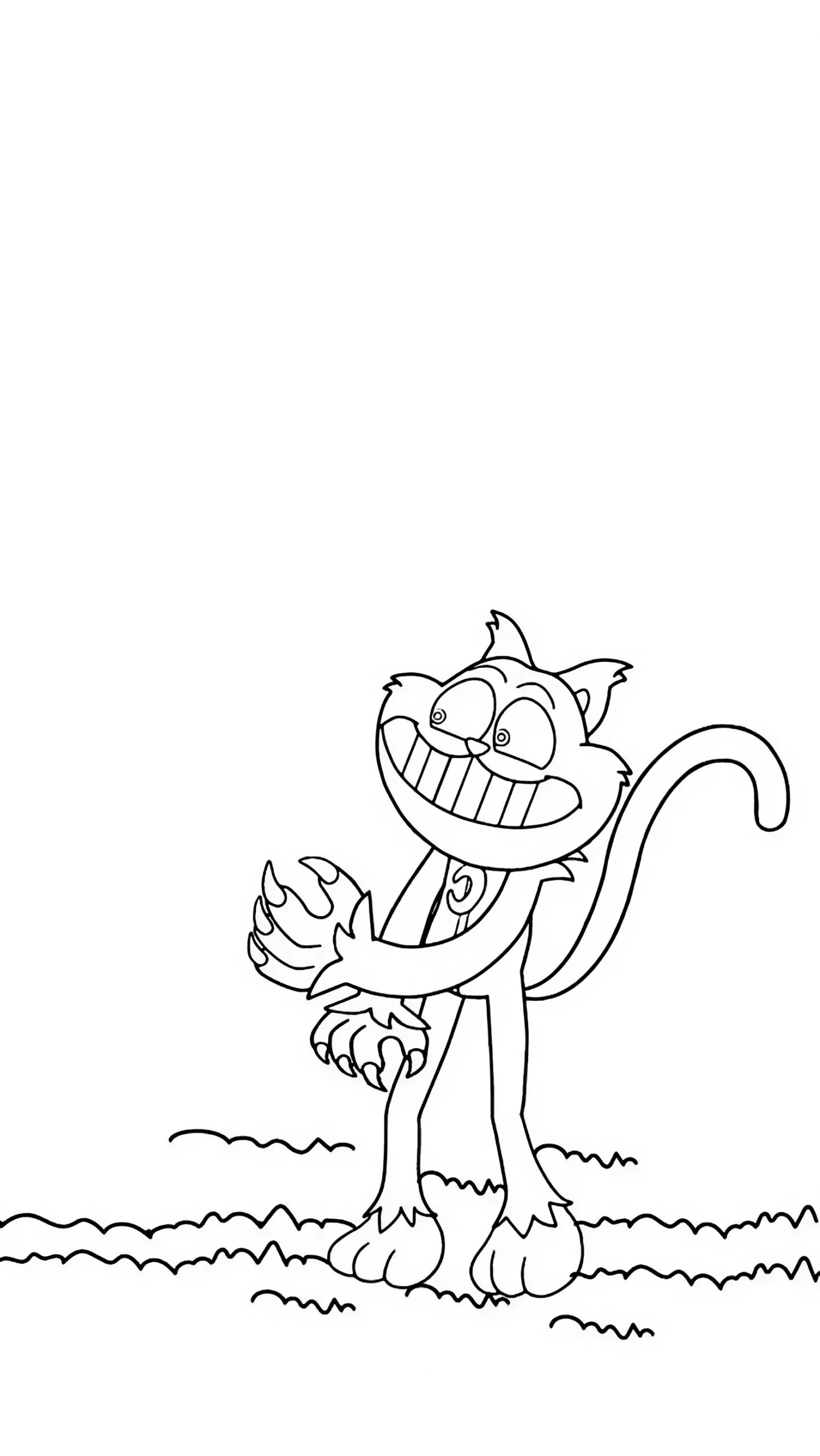 dessin catnap à imprimer