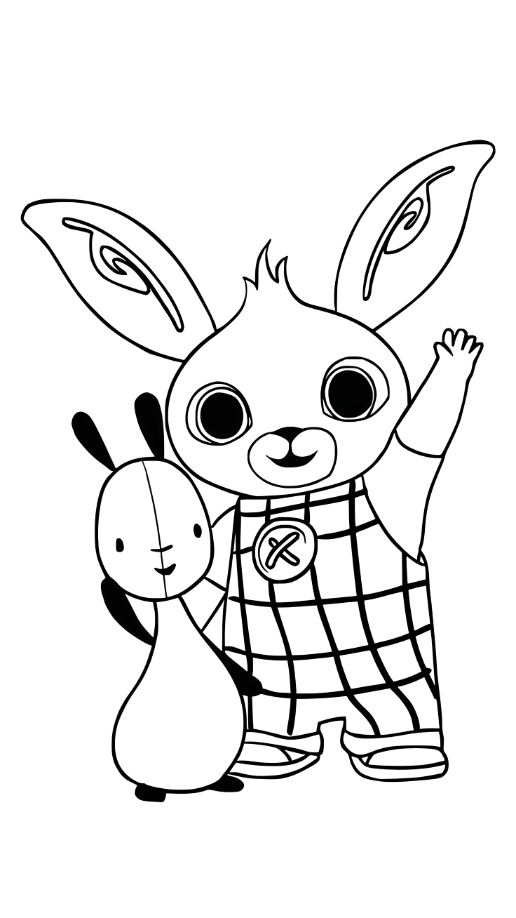 bing dessin a imprimer