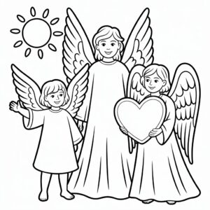 dessin des anges