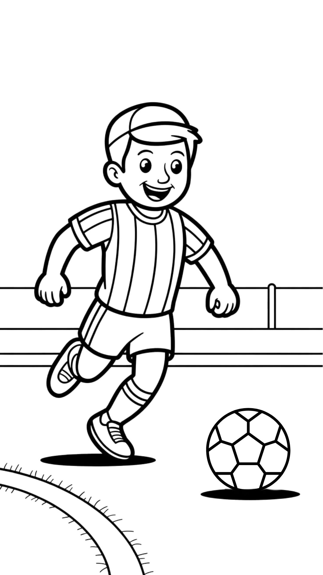 coloriages joueurs de football