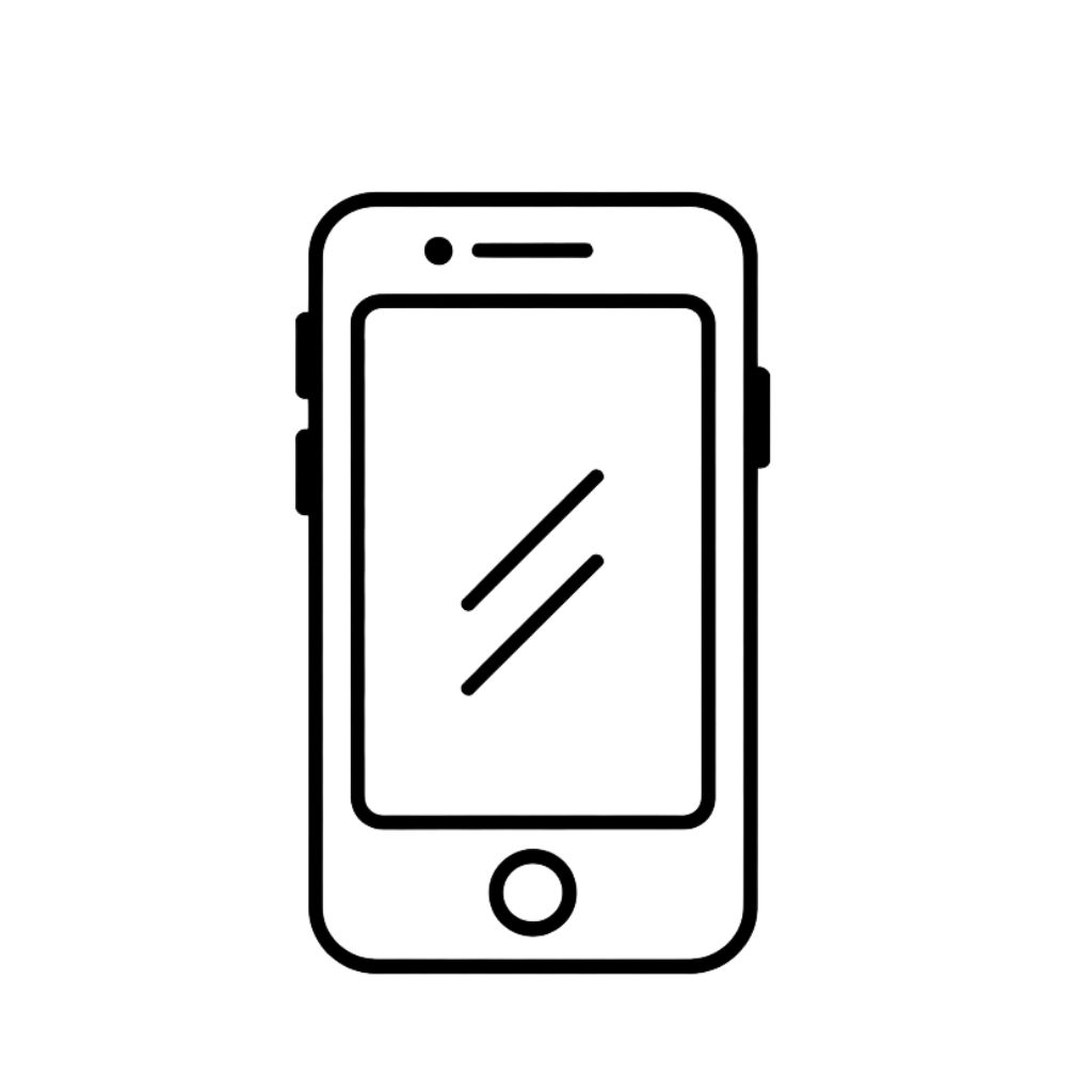 coloriage téléphone portable iphone