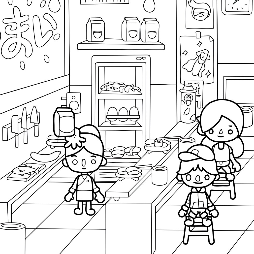 dessin toca boca personnage