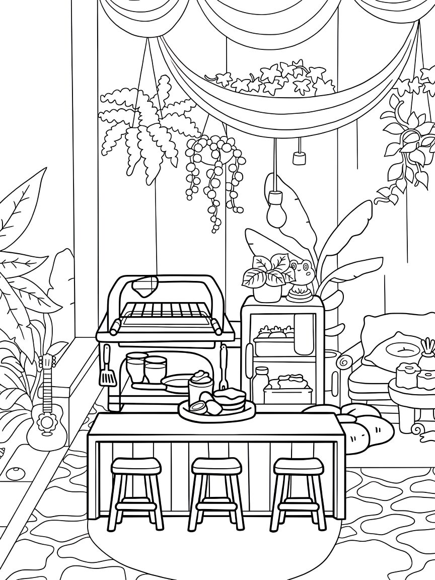 toca boca coloriage a imprimer