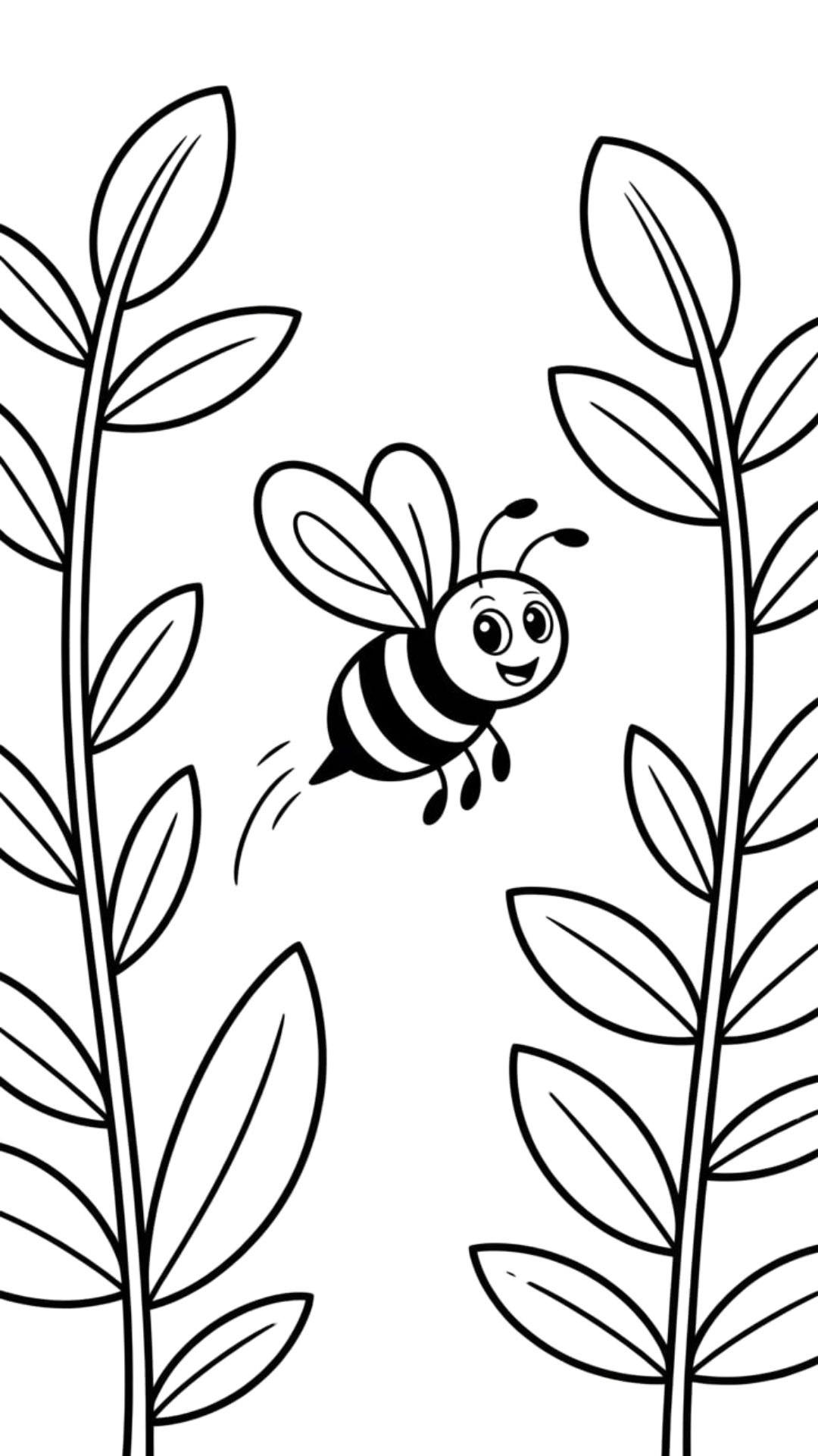 coloriage ruche abeille